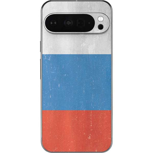 Russian Flag Distressed Pixel 9 Pro XL Skin
